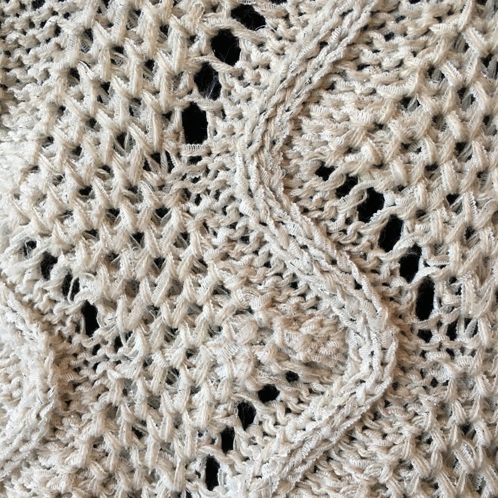 Elle silver shimmer wave knit - Picture 3 of 5